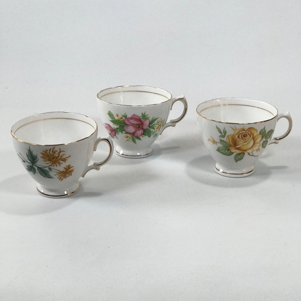Royal Vale England Bone China Cups